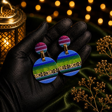 Boho Pattern Earrings – Women Fashion Jewelry | Fozia