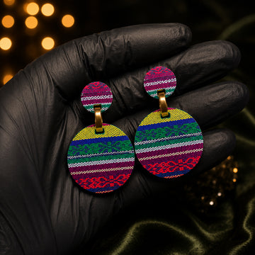 Boho Pattern Earrings – Women Fashion Jewelry | Fozia