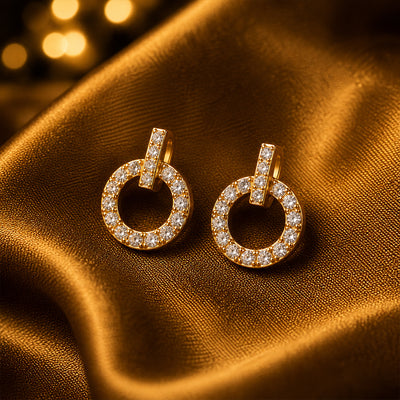 Crystal Mini Hoop Earrings – Women Fashion Jewelry | Fozia