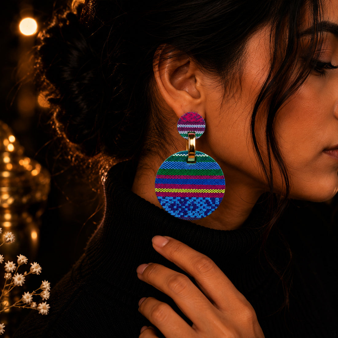 Boho Pattern Earrings – Women Fashion Jewelry | Fozia