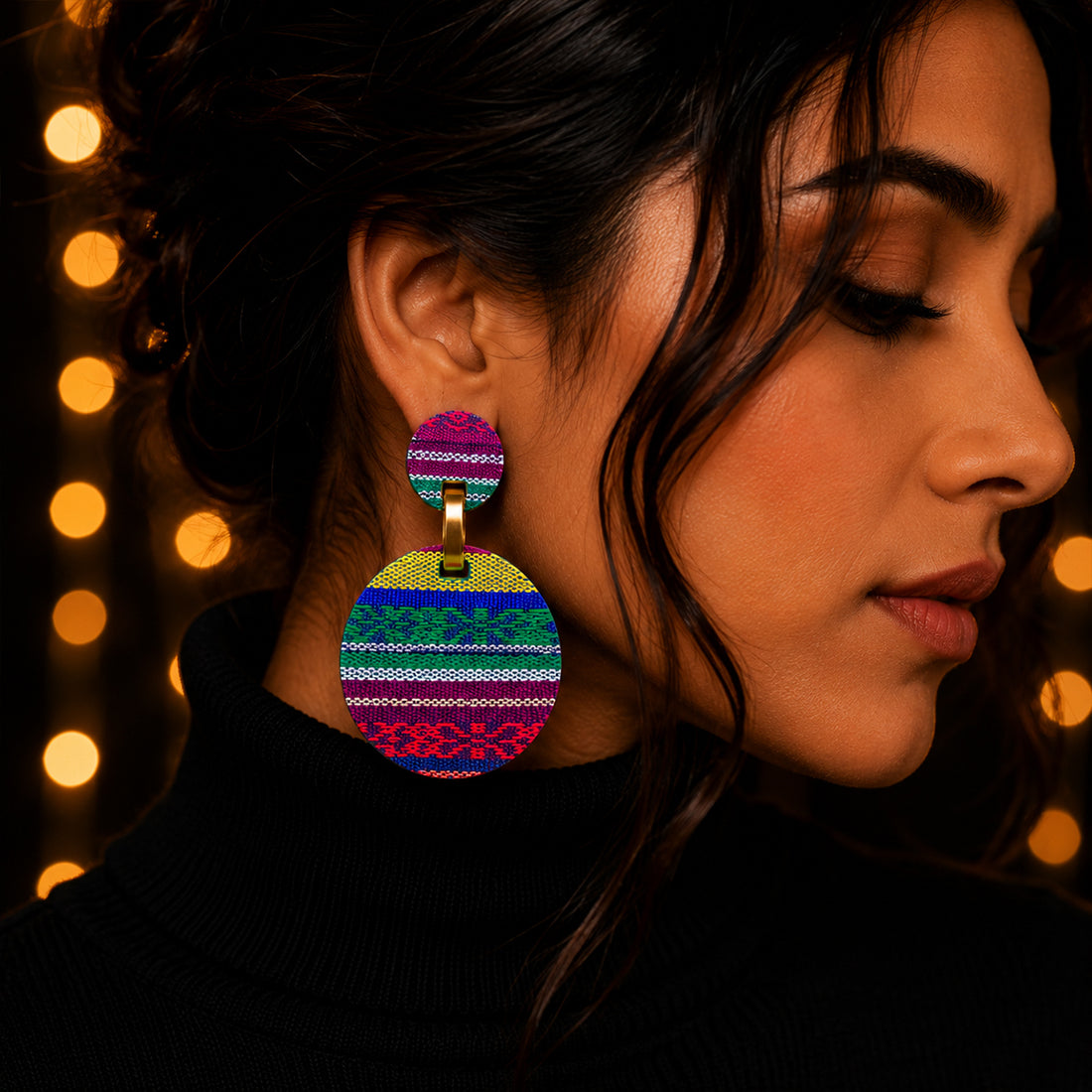 Boho Pattern Earrings – Women Fashion Jewelry | Fozia