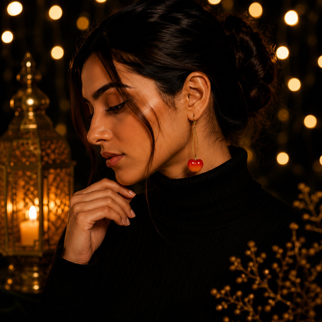 Silver Royal Stone Earrings – Women Fashion Jewelry | Fozia
