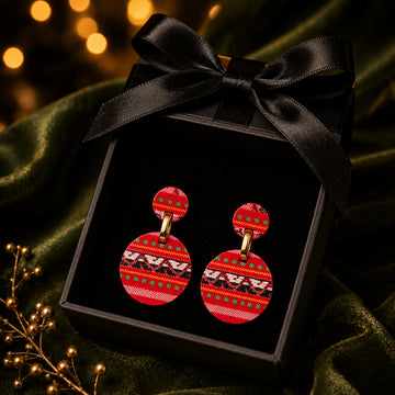 Boho Pattern Earrings – Women Fashion Jewelry | Fozia