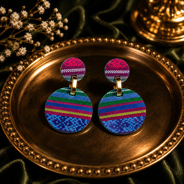 Boho Pattern Earrings – Women Fashion Jewelry | Fozia
