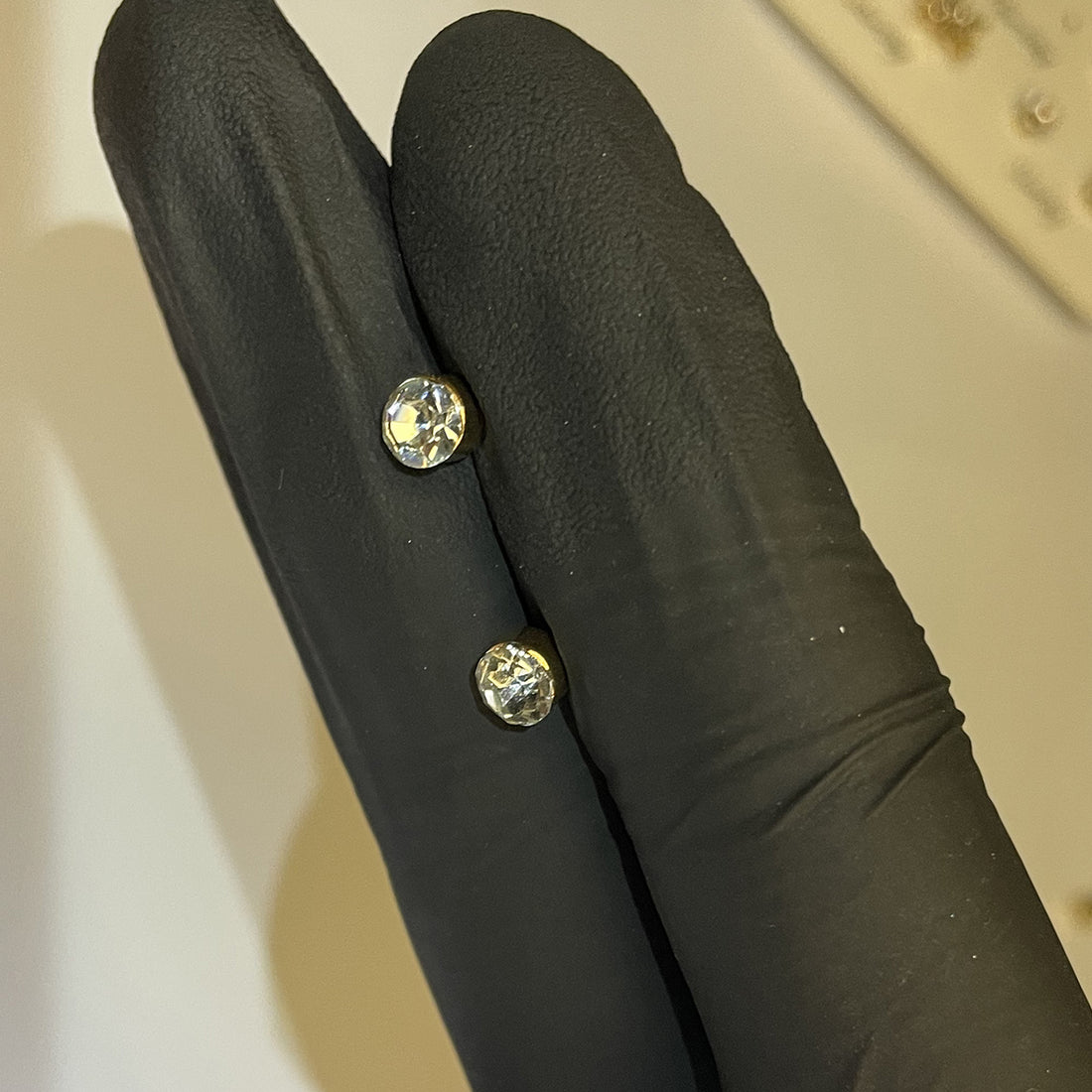 Classic Crystal Stud Earrings – Women Fashion Jewelry | Fozia